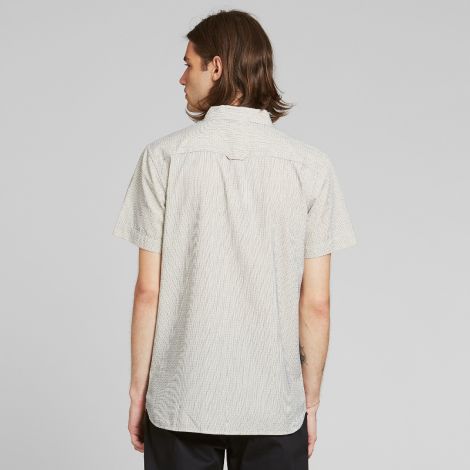 Shirt Short Sleeve Sandefjord Dobby Off White
