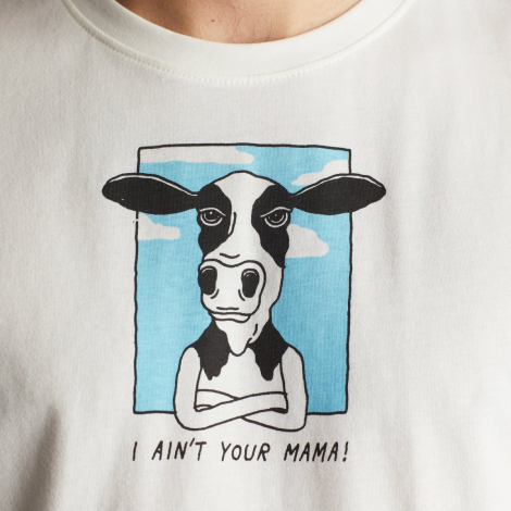 T-shirt Stockholm Your Mama Off-White
