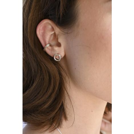 Connected Duo Stud Earrings