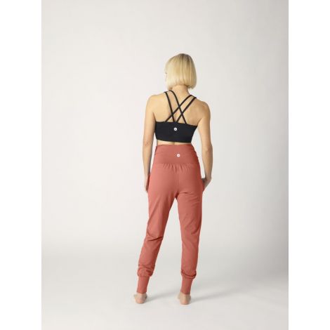 Organic Womens Yoga Pant Withered Rose