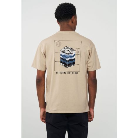 T-Shirt Aposeris Iceberg Taupe Grey